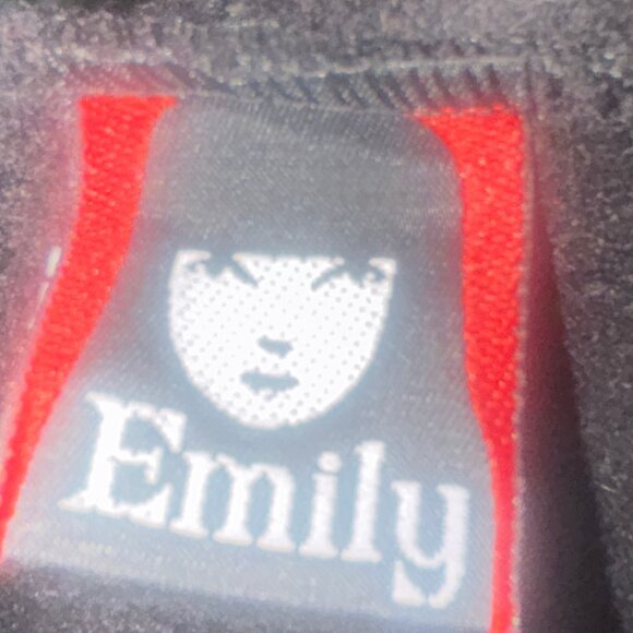 Emily the Strange Hooded Fleece Jacket โ Black S/M - Picture 5 of 5